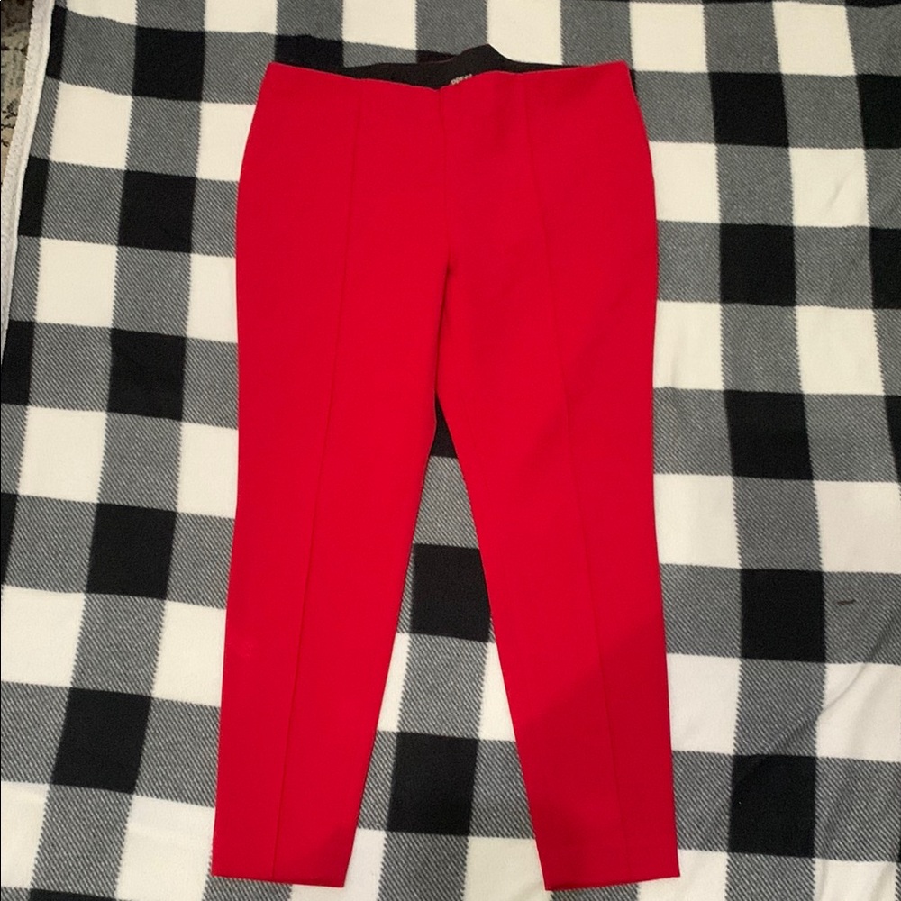 Express Bold Red Trousers